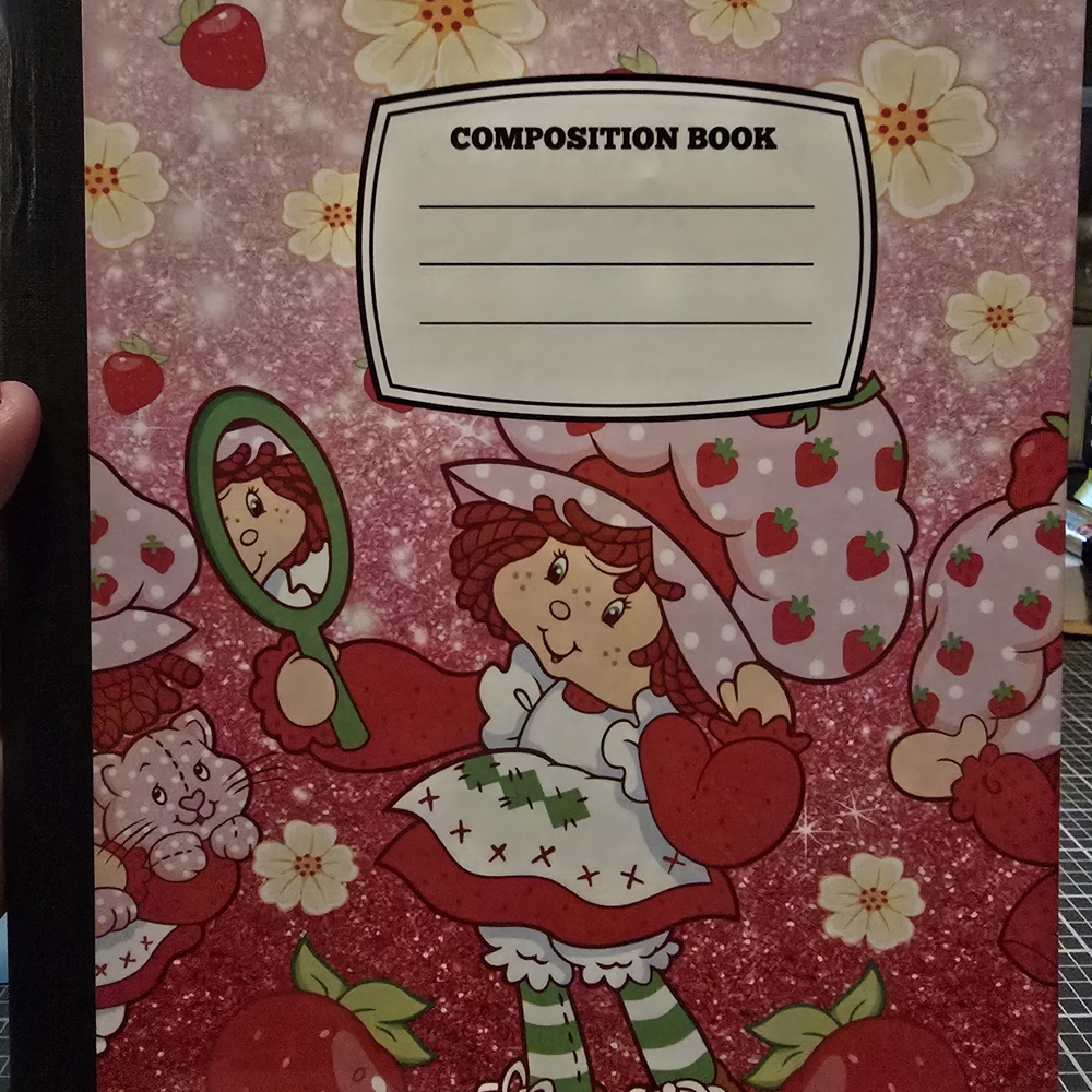 Strawberry Shortcake Composition Book